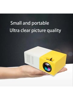 Mini Projector Full HD 1080P LED Projector Home Cinema Theater Mini Hd High Resolution Led Projector USB/SD/AV/HDMI Slots - Yellow - pzsku/ZCA5A073AE8035FDB04BAZ/45/_/1740647199/a9dfe9fb-48ef-466a-99c9-a15c04913f26