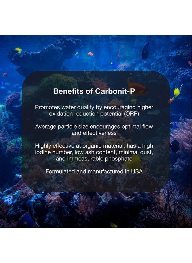 Brightwell Aquatics Carbonit-P - Activated Carbon Filter Media for Marine and Freshwater Aquarium, 500-g (CRBP500) - Image 3