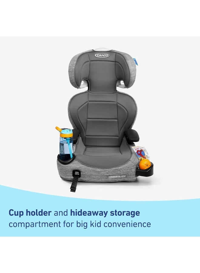 GRACO كرسي تعزيز عالي الظهر Graco TurboBooster 2.0 LX مع نظام لاتي, غانون - Image 5