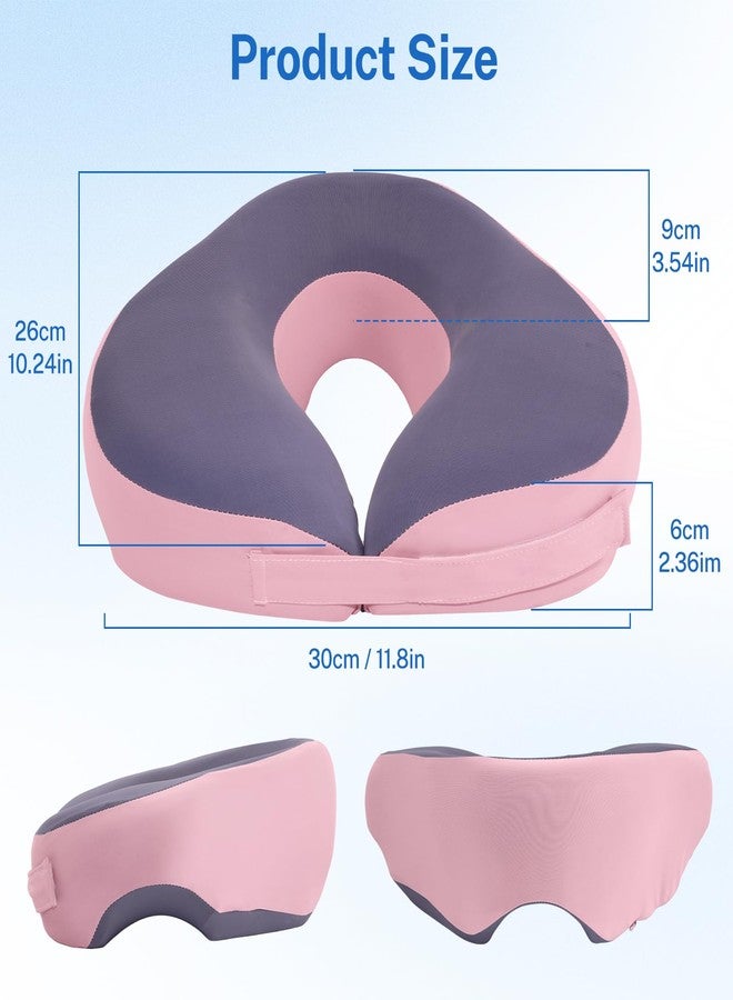 KUAZIDAR Adjustable Width Face Down Pillow for Vitrectomy & Eye Surgery Recovery,Massage Headrest for Bed with Memory Foam Massage Cushion,Removable Cover for Spa, Tanning & Stomach Sleeper Support. - Image 5