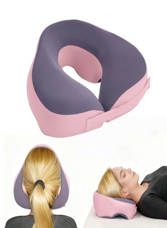 KUAZIDAR Adjustable Width Face Down Pillow for Vitrectomy & Eye Surgery Recovery,Massage Headrest for Bed with Memory Foam Massage Cushion,Removable Cover for Spa, Tanning & Stomach Sleeper Support. - Image 1