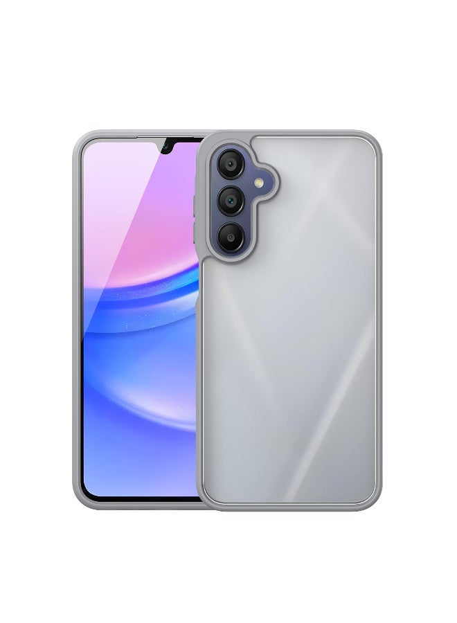 DUX DUCIS Yind Series Cover for the Samsung Galaxy A17 5G mobile phone a slim, TPU Hybrid PC  cover made of TPU, polycarbonate silicone - Grey - Image 1