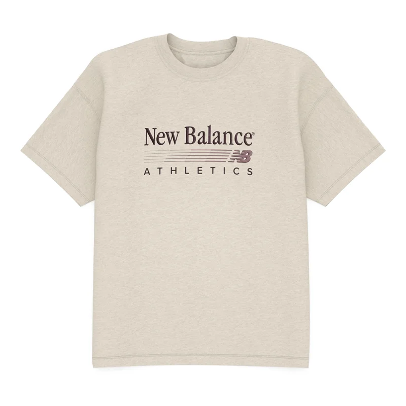 New Balance Linen Heather Women's Trackside Oversized T-Shirt for Women | Best Price UAE