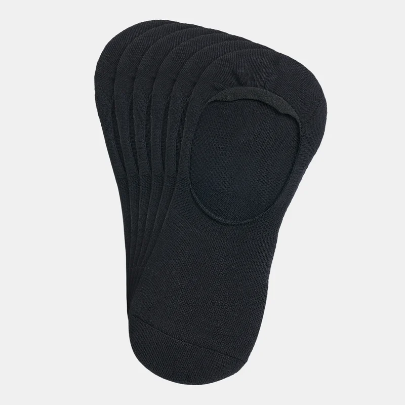 Men's Half-Cushioned No-Show Socks (3 Pack) - S/M