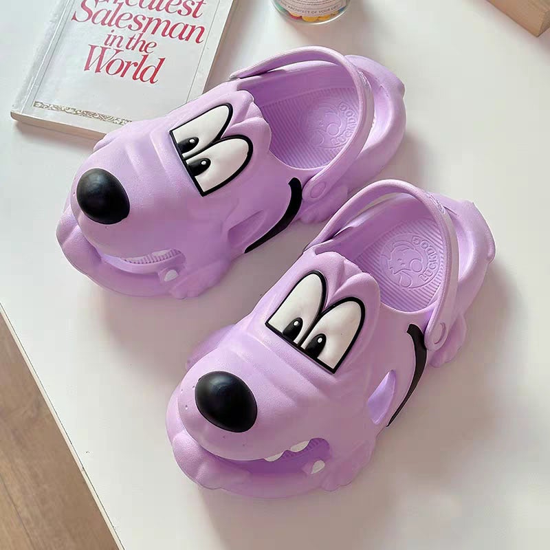 Children'S Hole Shoes Eva New Closed Toe Children'S Slippers Cartoon Cute Cute Cute Puppy Children'S Slippers - Image 1