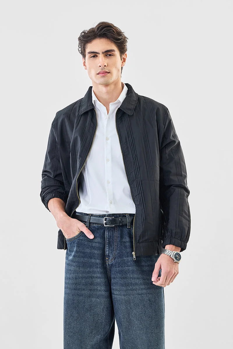 SNITCH Pintek Relaxed Fit Zipper Jacket