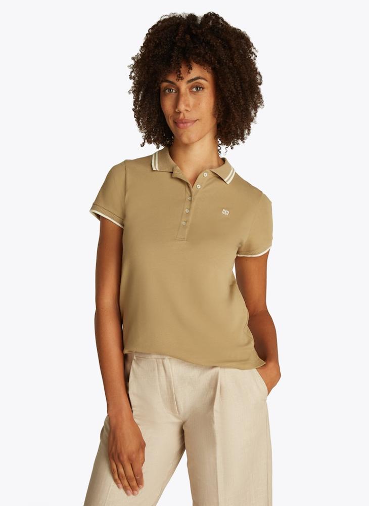 TOMMY HILFIGER Sporty Slim Polo T-Shirt  - Image 1