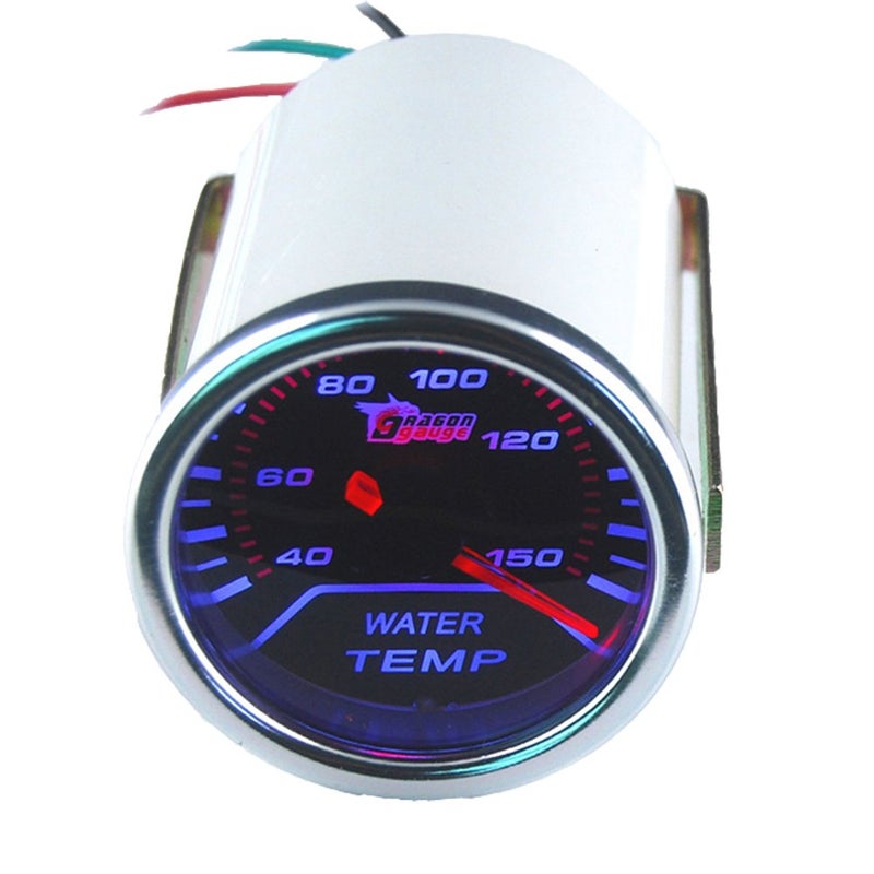 ESUPPORT Car 2" 52mm Water Temp Gauge Meter Temperature Light - Image 1