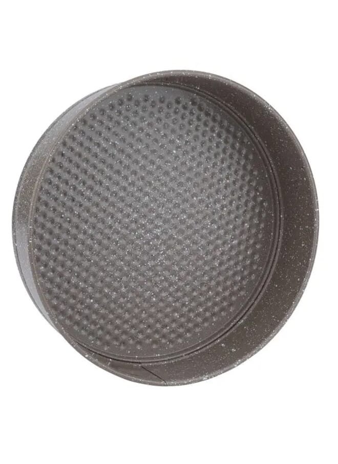 Alsaif Gallery - Backe Chef Round Cake Pan Light Brown Granite 24cm - Image 1