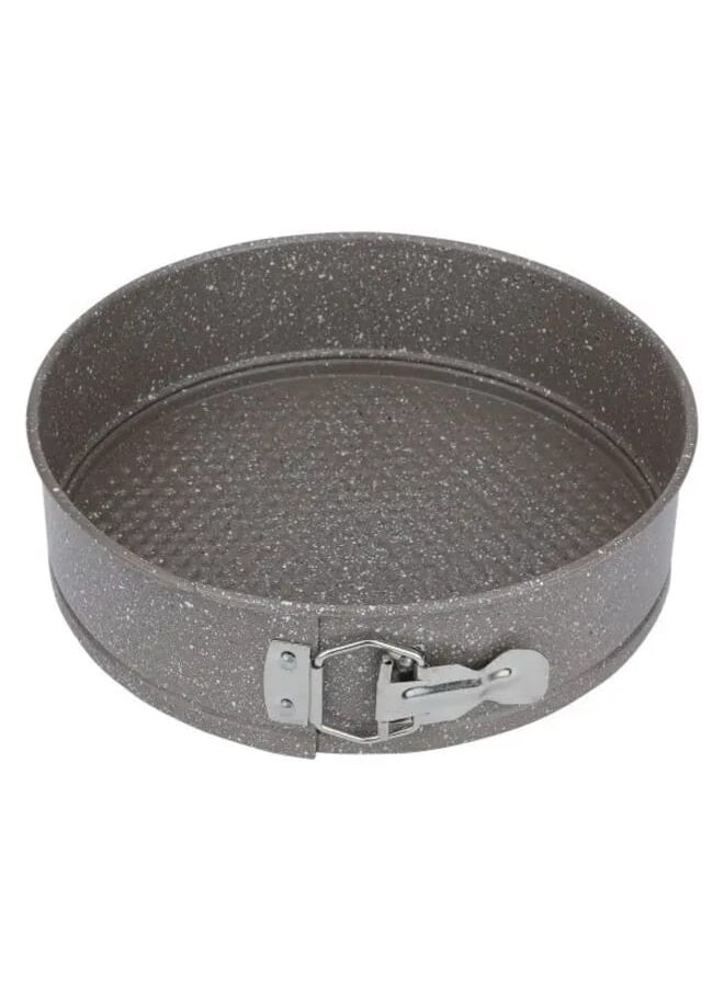 Alsaif Gallery - Backe Chef Round Cake Pan Light Brown Granite 24cm - Image 1