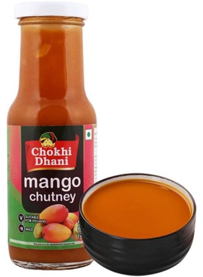Chokhi Dhani Mango Chutney | Aam ki Chutney | Khatti Mithi Chutney | 250g - Image 1