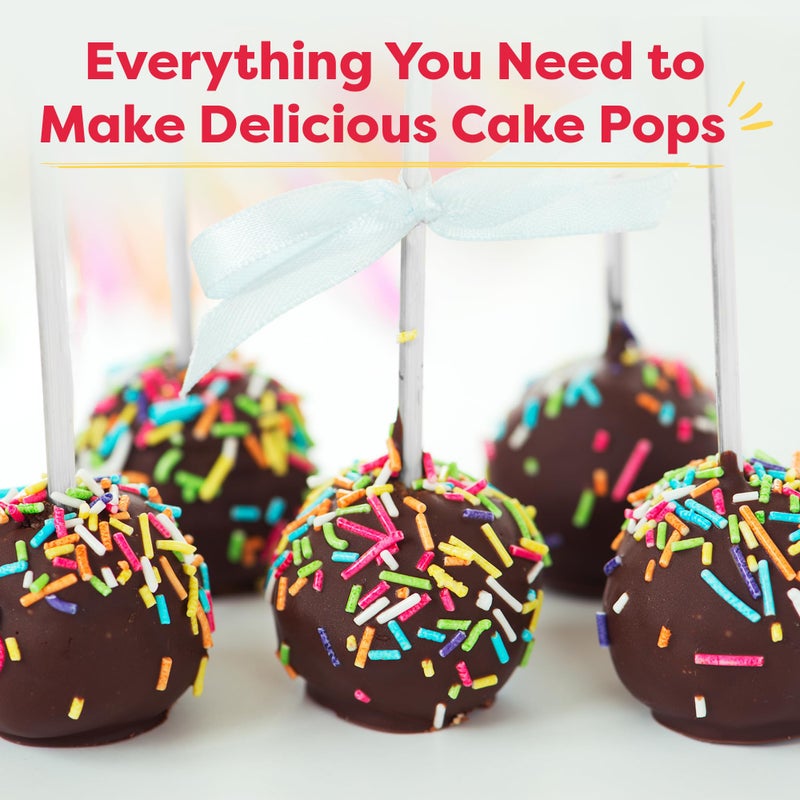 Baketivity DIY Cake Pop Baking Kit for Kids - Premeasured Ingredients, Decorating Supplies - Image 5