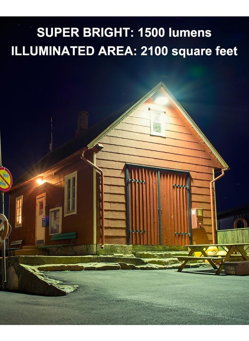 Generic Outdoor Solar Floodlight with Remote, Solar Security Lights Wide Angle Illumination 6500Kevin Waterproof Solar Flood Lights for Wall, Garden, Yard, Fence, Garage  - Image 5