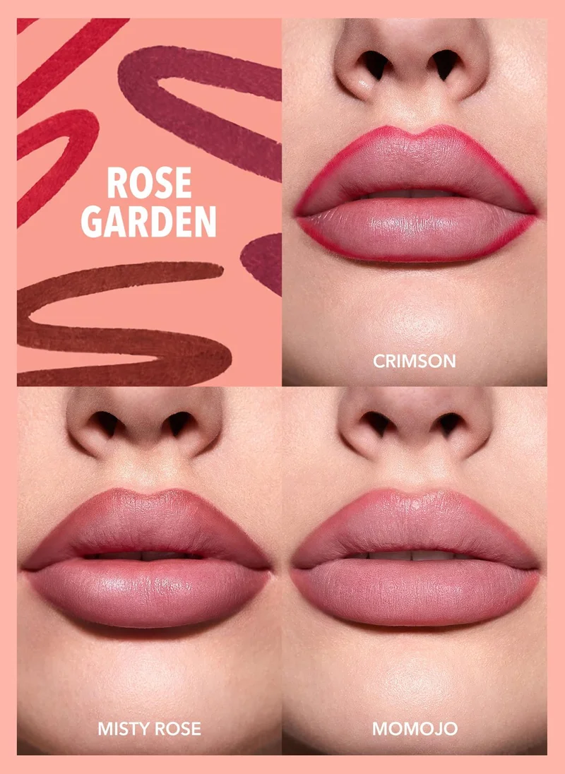 SHEGLAM SO LIPPY LIP LINER SET-ROSE GRADEN