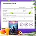 BloomBoost Yerba Mate Instant Tea Powder for Clean Energy Mental Focus with Lions Mane Ashwagandha SugarFree Superfood Blend Peach Mango Flavor 30 Servings 116 Oz330g - Image 4
