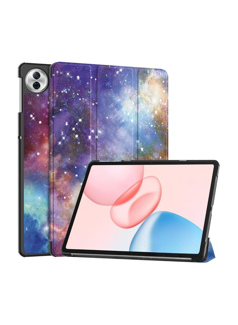 VKL Case Compatible with Honor Pad 10 12.1 Inch 2025, Cute Pattern Hard PC Back Tablet Case with Auto Sleep Wake (YHXY)