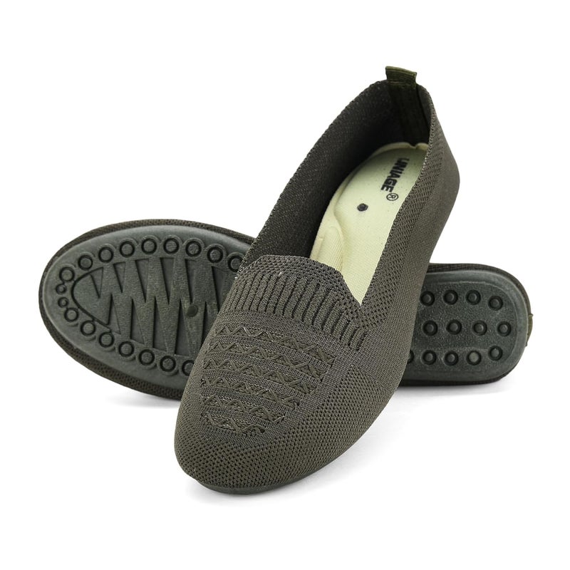 UNIAGE Soft and Comfortable Flat Heel Ballet Flats for Women - Image 4