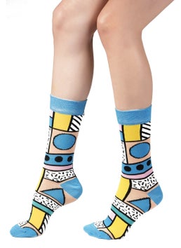 Ozzy Socks Geo Patterned Socks  - Image 2
