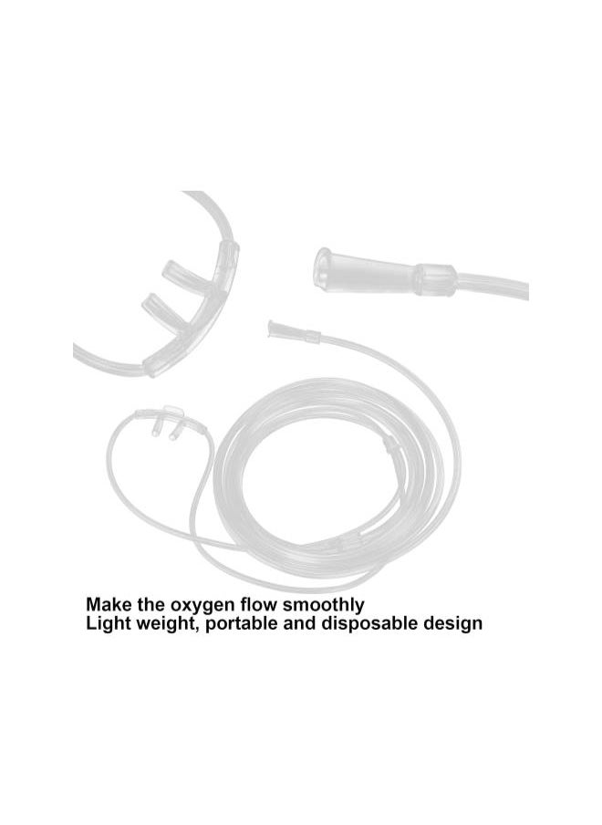 WYBOT - Plastic Oxygen Tubing, Nasal Cannula Super Soft Tubing for Oxygen, High Flow Soft Nasal Oxygen turbing, Standard Connector, Portable Oxygen Tubing for Oxygen Generators(3 Meters) - Image 1
