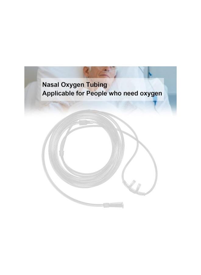 WYBOT - Plastic Oxygen Tubing, Nasal Cannula Super Soft Tubing for Oxygen, High Flow Soft Nasal Oxygen turbing, Standard Connector, Portable Oxygen Tubing for Oxygen Generators(3 Meters) - Image 1