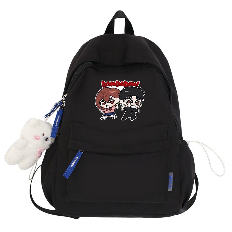 Dang Da Dang Bag Supernatural Ayase Peach Dan Da Dan Peripheral Animation Backpack Bold Party Backpack Tide - Image 1