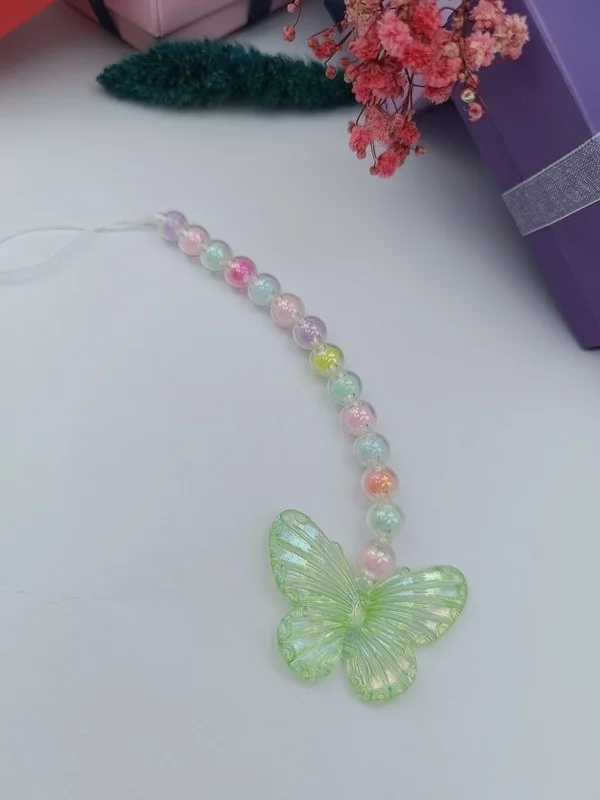 Efna Store Colorful Beaded Phone Case Accessory, with charm and Gift Box
