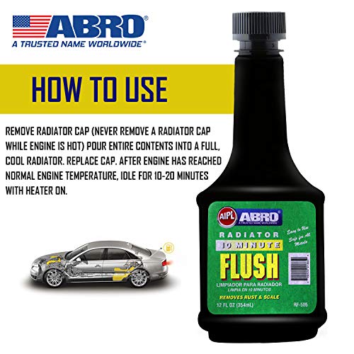 ABRO RF-505 Radiator Flush for Car’s Radiator for Removing Rust & Scale Deposits (354 ml) - Image 5