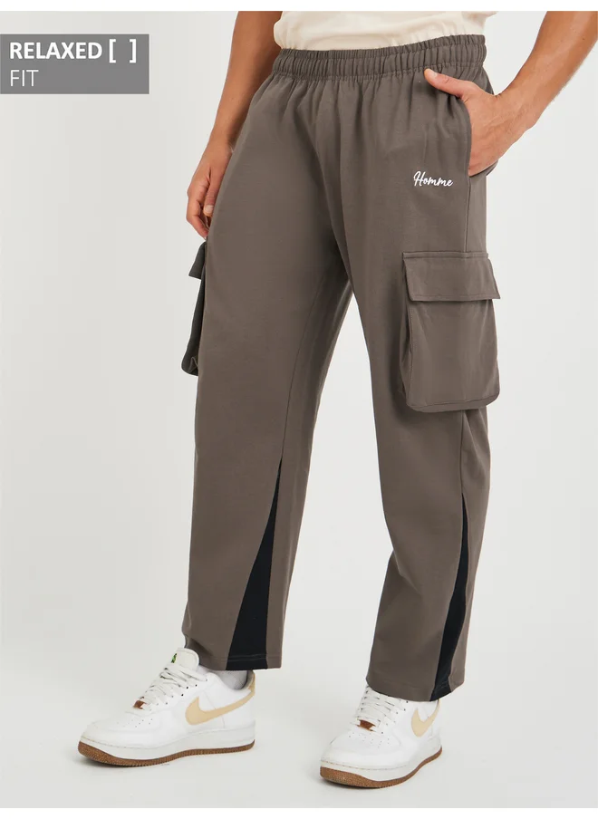 Styli Styli Cargo Pocket Relax Fit Open Hem Jogger