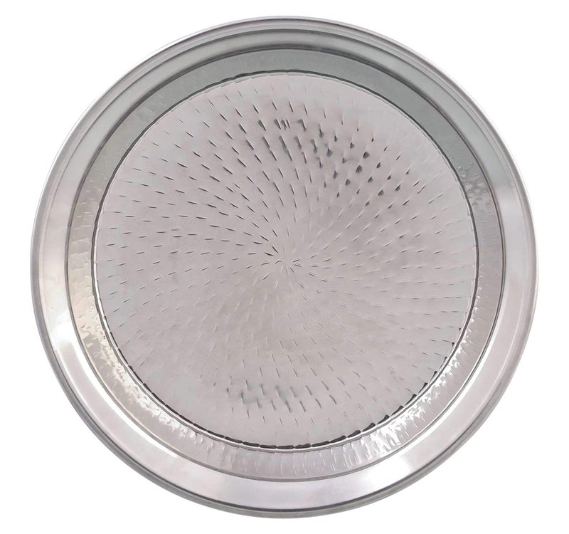 JAISHREE KITCHEN WARE JAISHREE KITCHEN WARE Parat Stainless Steel PlatePlatter Large Size Parat 