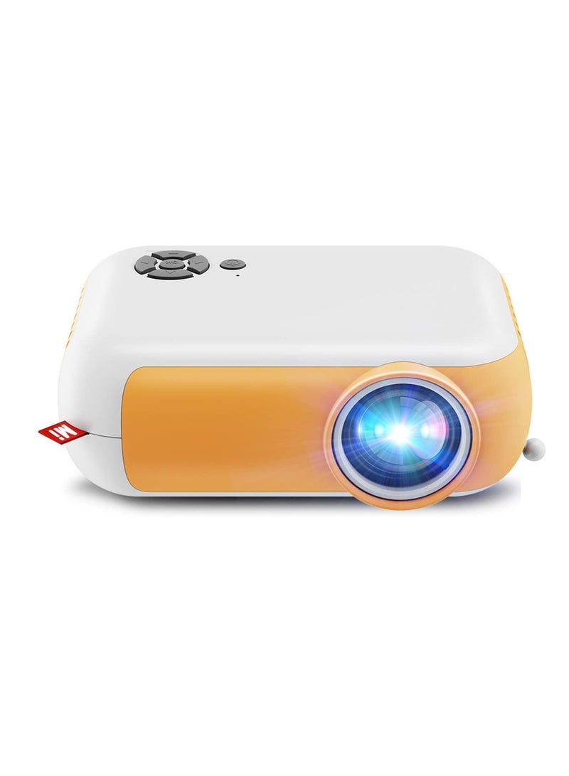 A10 Mi-ni LCD LED Projector 1080P Home Theater with HD IN AV USB TF Card Slot 3.5mm Audio Output Remote Controller  - Image 2