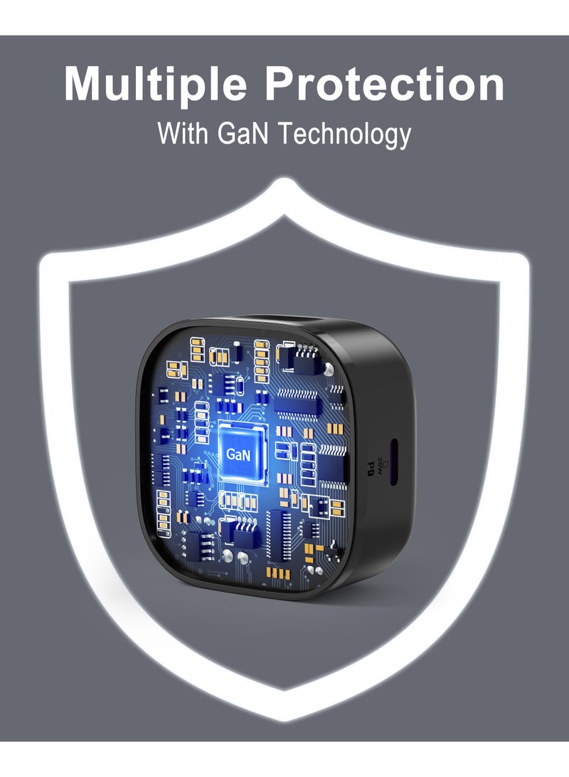 جودا شاحن حائط JODA VoltPod 20 GaN: محول شحن سريع USB-C PD بقوة 20 واط - Image 3