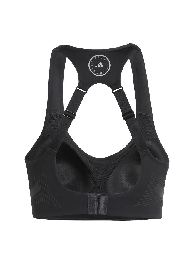 Adidas Asmc Tpa Bra Black Running Bra For Women XS A-B
