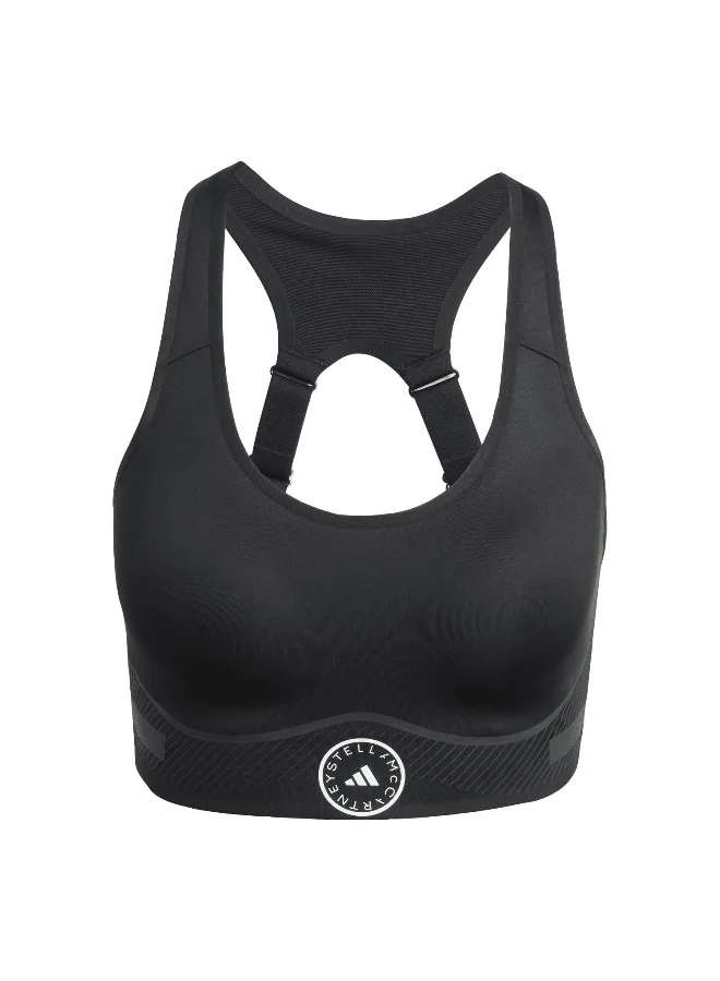 Adidas Asmc Tpa Bra Black Running Bra For Women XS A-B