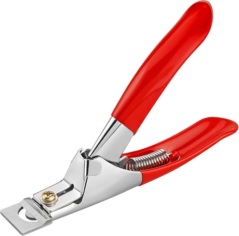 AMOS False Nails Clipper Acrylic UV Gel Fake Artificial Tips Edge Cutter Professional Nail Art Manicure Tool
