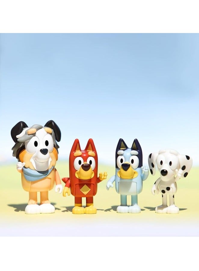 عام بلو والأصدقاء 2.5-3 بوصة الشكل البديل 4 حزمة (13052) ، 4 حزمة وحدة المدرسة - Image 2