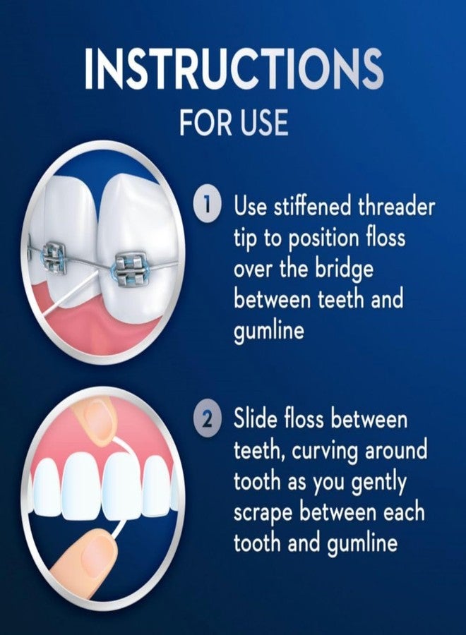 Oral-B Threader Floss 30 Count: 6 Envelopes of 5 Threaders (Pack of 5) - Image 4