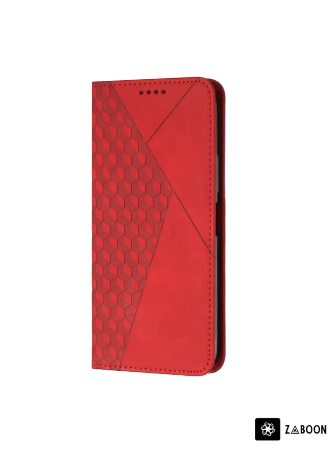 Zaboon Protective Case For Xiaomi 13 Pro Diamond Splicing Skin Feel Magnetic Leather - Image 2