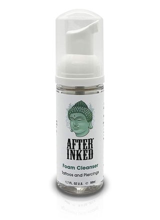 After Inked Tattoo & Piercing Aftercare Foam Cleanser - Quality Wash Soap Cleanser for Tattoos, Body Modifications and Piercings including Ear, Nose and Belly Button Foam Bottle, 1.7 oz - pzsku/ZCA5D0533D94DC3EA203CZ/45/_/1734602463/9f422a7a-308a-40be-b4b9-349984615975