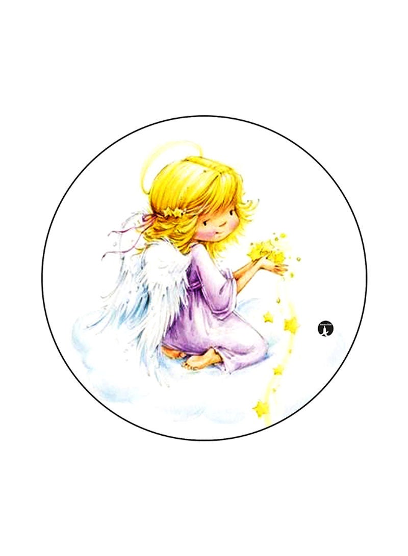 RKN A Girl Printed Mouse Pad multicolour