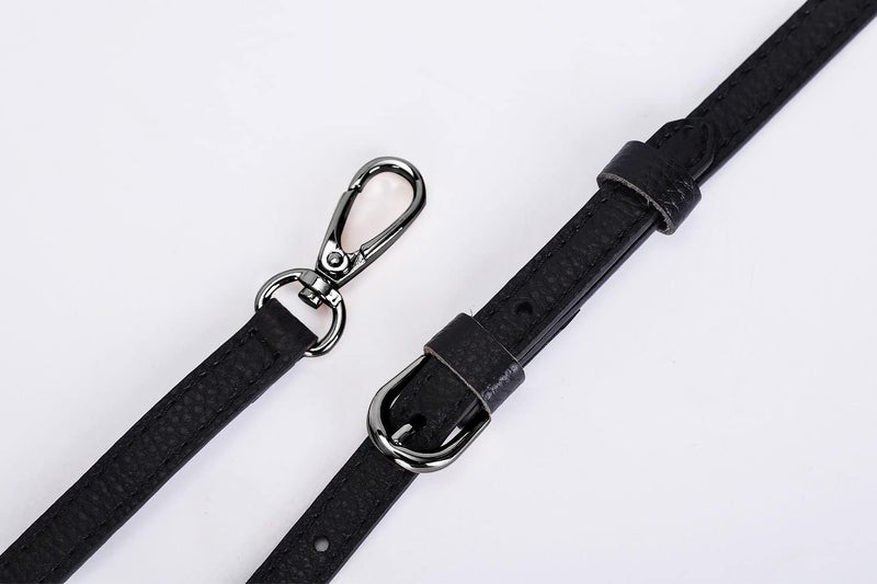 Live Up Full Grain Purse Strap Genuine Leather Replacement for Cross Body Bag Handbags - Image 5
