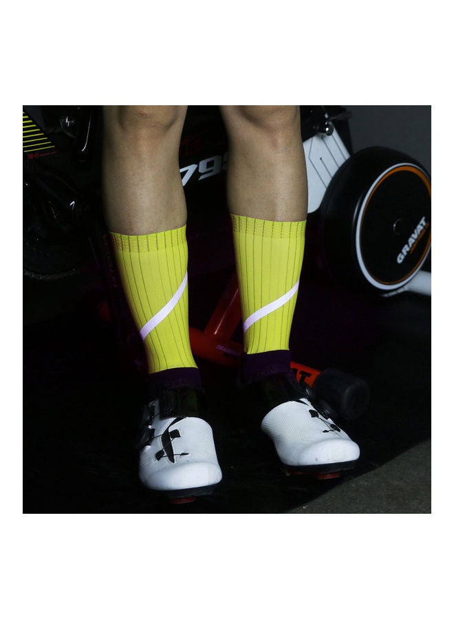 NIBEMINENT Silicone Anti Slip Cycling Socks - Image 1