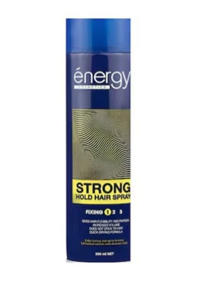 ENERGY HAIR SPRAY STRONG HOLD 500ML