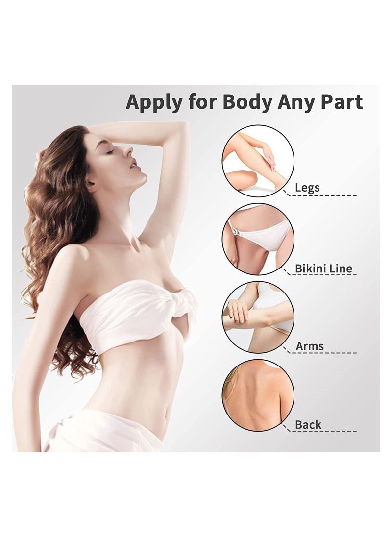 ORiTi Crystal Hair Eraser, Painless Crystal Hair Remover for Women Men Arms Legs Back, Soft Smooth Silky Skin, Magic Crystal Hair Remover & Skin Exfoliator Tool for Body Any Part  - Image 3