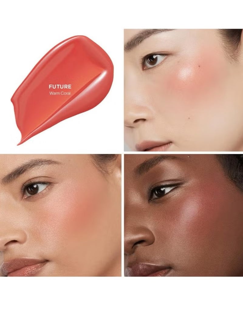 أورجلاس أحمر الخدود السائل غير الواقعي من Hourglass - المستقبل: أحمر خدود سائل ساحر وعصري - أحمر خدود سائل مثبت لغد مشرق - Image 3