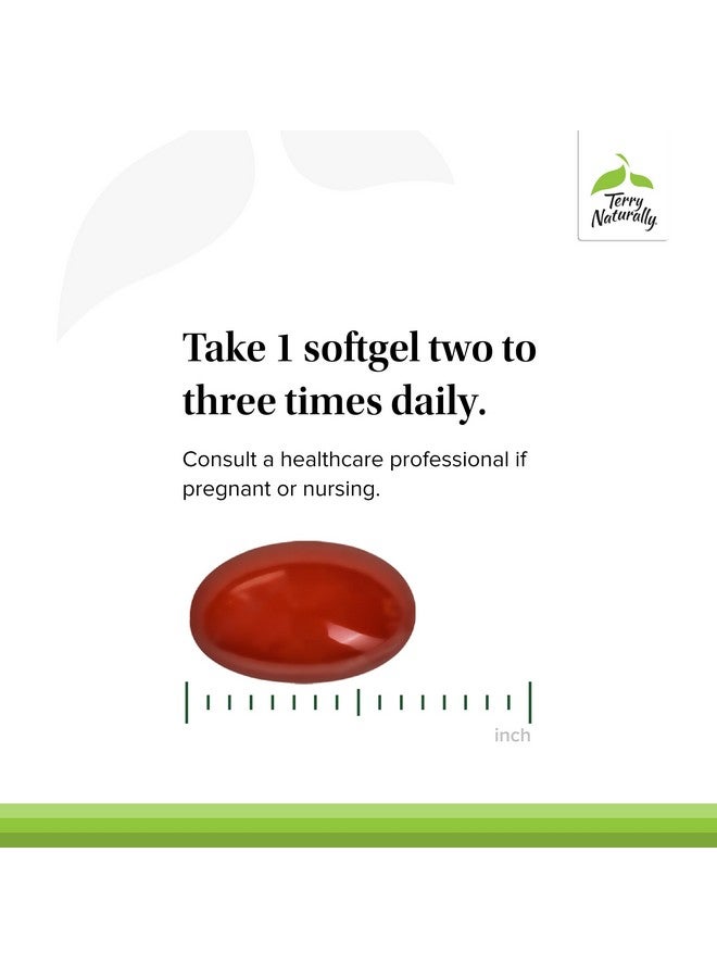 Terry Naturally BosMed Respiratory Support - Respiratory Support Supplement - Herbal Supplement for Lung Support - Healthy Lung Supplement for Clear Bronchial Passages - 60 Softgels (Pack of 2) - Image 4