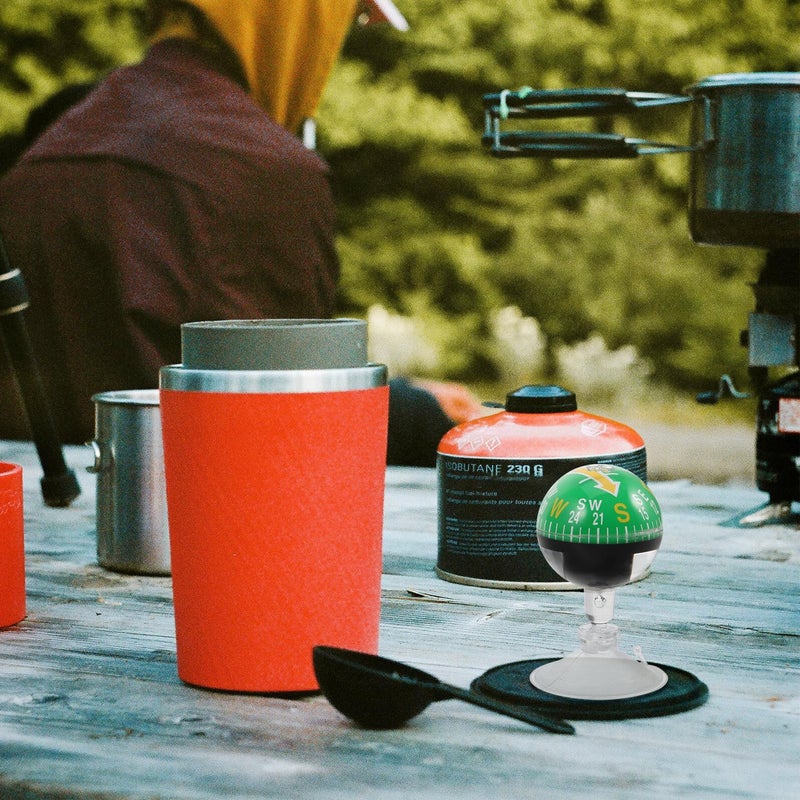 38mm Suction Cup Vehicle Compass Ball for Car Boat Dashboard Outdoor Navigation Hiking - Image 5