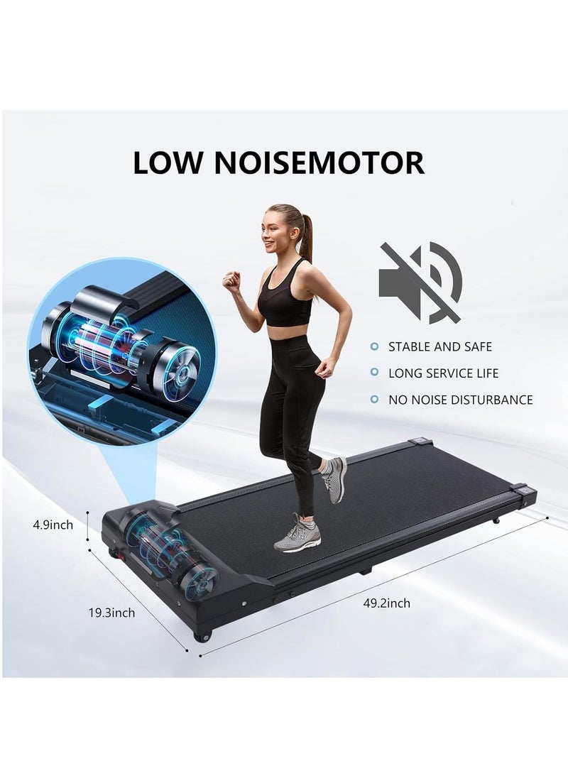 Portable Walking Pad 2 in 1 Under Desk Treadmill, 2.5HP Low Noise Walking Pad Running Jogging Machine with LED Display Remote Control for Home Office, Lightweight Desk Treadmill - pzsku/ZCA5DC35D10CE75F7B587Z/45/_/1738833966/53164e0d-4bb5-451d-8230-bdc2de8dfbc9