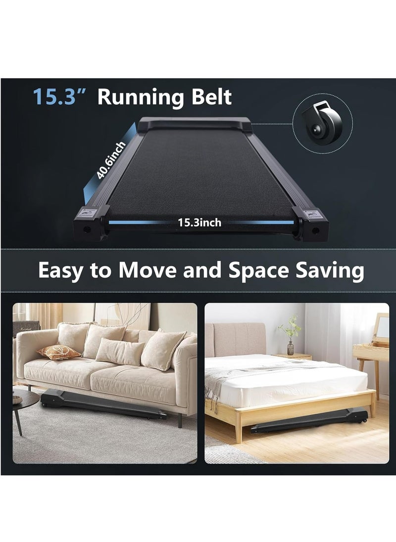 Portable Walking Pad 2 in 1 Under Desk Treadmill, 2.5HP Low Noise Walking Pad Running Jogging Machine with LED Display Remote Control for Home Office, Lightweight Desk Treadmill - pzsku/ZCA5DC35D10CE75F7B587Z/45/_/1738833968/42758b53-a146-4b78-b039-6801129dd480