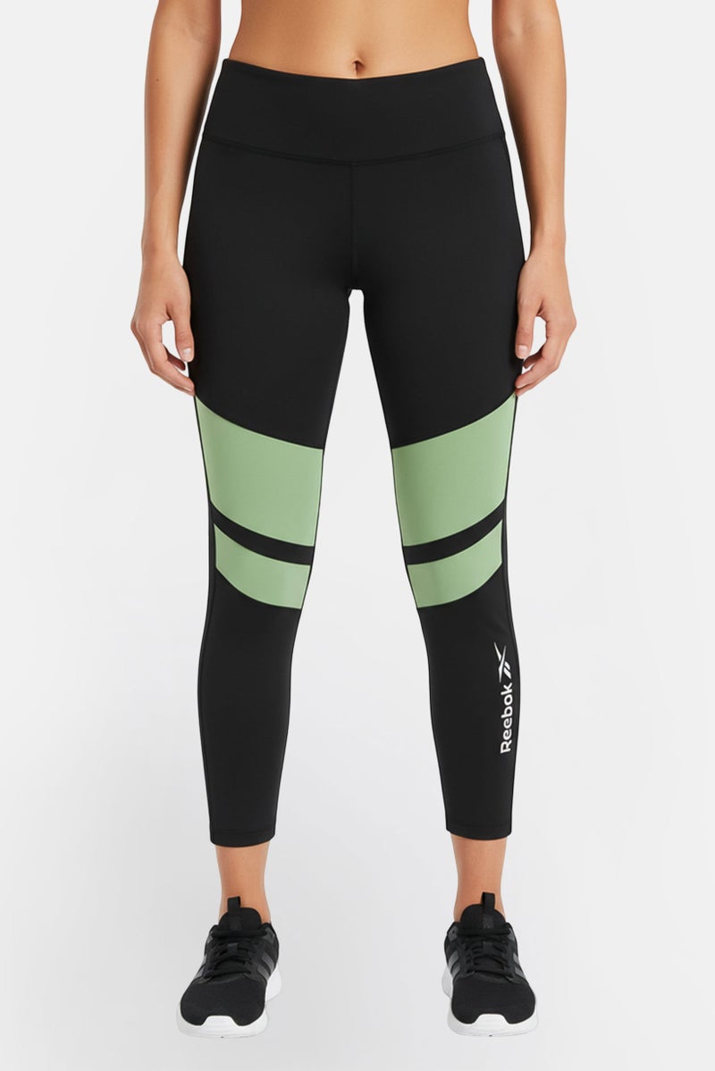 Reebok Kids Girl Sportswear Fit Training Leggings, Multicolor - Image 1