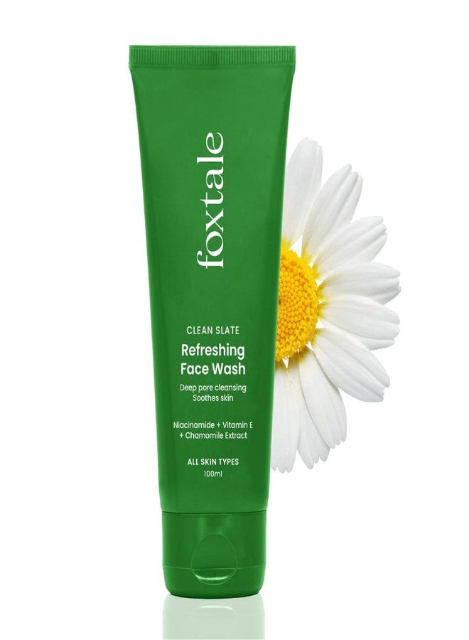 فوكستيل غسول الوجه المنعش من فوكستيل للتنظيف العميق مع النياسيناميد، يرطب ويفتح البشرة، منظف غير مجفف لبشرة متألقة، للرجال والنساء، لجميع أنواع البشرة - 100 مل - Image 1